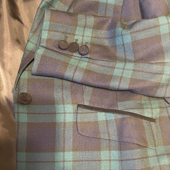 Classic Black Watch tartan blazer Size 10 from Talbots - Picture 3 of 8